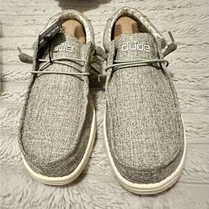 Gray Men’s Hey Dudes